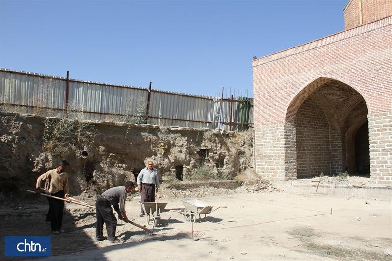 آغاز کاوش های باستان شناسی ضلع شرقی مسجد جامع ارومیه آغاز کاوش های باستان شناسی ضلع شرقی مسجد جامع ارومیه