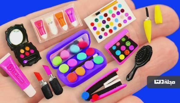 با لوازم آرایش، خوراکی های خوشمزه بسازید