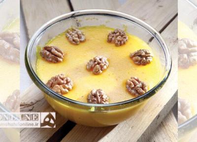 طرز تهیه کاچی ساده برای دو نفر ، یک دسر مقوی برای افطار در ماه رمضان