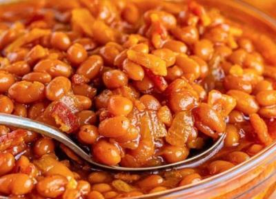 طرز تهیه خوراک لوبیا چیتی با برنج ساده، فوری و خوشمزه